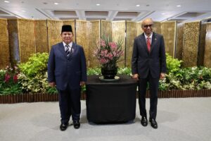 Kunjungan ke Singapura, Prabowo Abadikan Nama Ibunda dalam Anggrek