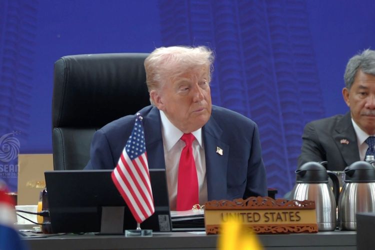 Prabowo Subianto Dipuji Trump di KTT ASEAN karena Dukungan Perdamaian Timur Tengah