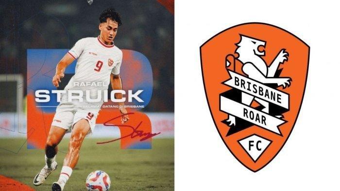 Rafael Struick Resmi Bergabung dengan Brisbane Roar, Klub Milik Bakrie Group