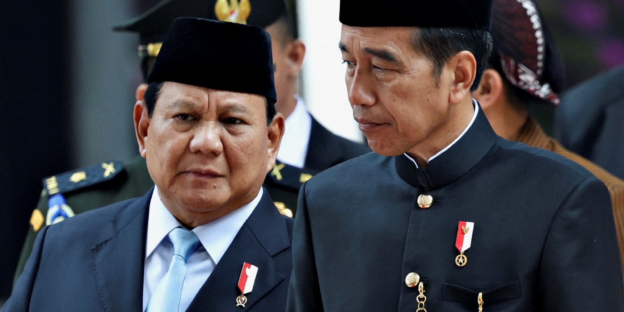 Datang Didampingi Prabowo, Presiden Jokowi Saksikan Pelantikan Anggota DPR & DPD