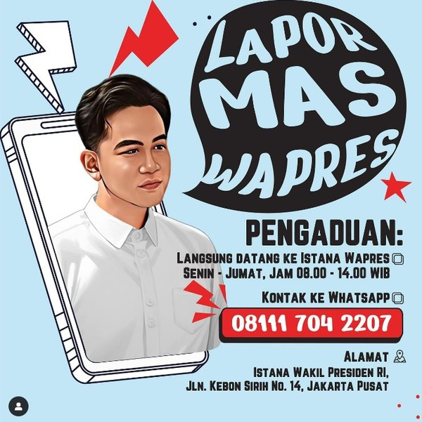 Gibran Buat Layanan Aduan “Lapor Mas Wapres”, Hendri Satrio: Nostalgia Walikota ya Mas