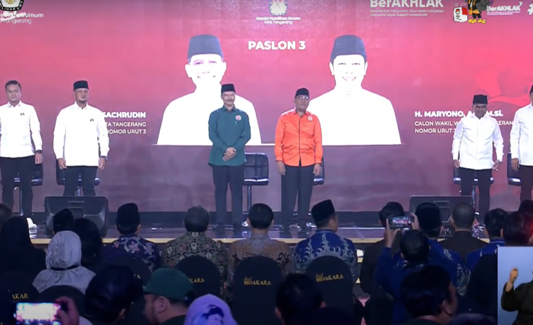 Malam Ini! Berikut Tema Debat Kedua Pilkada Kota Tangerang