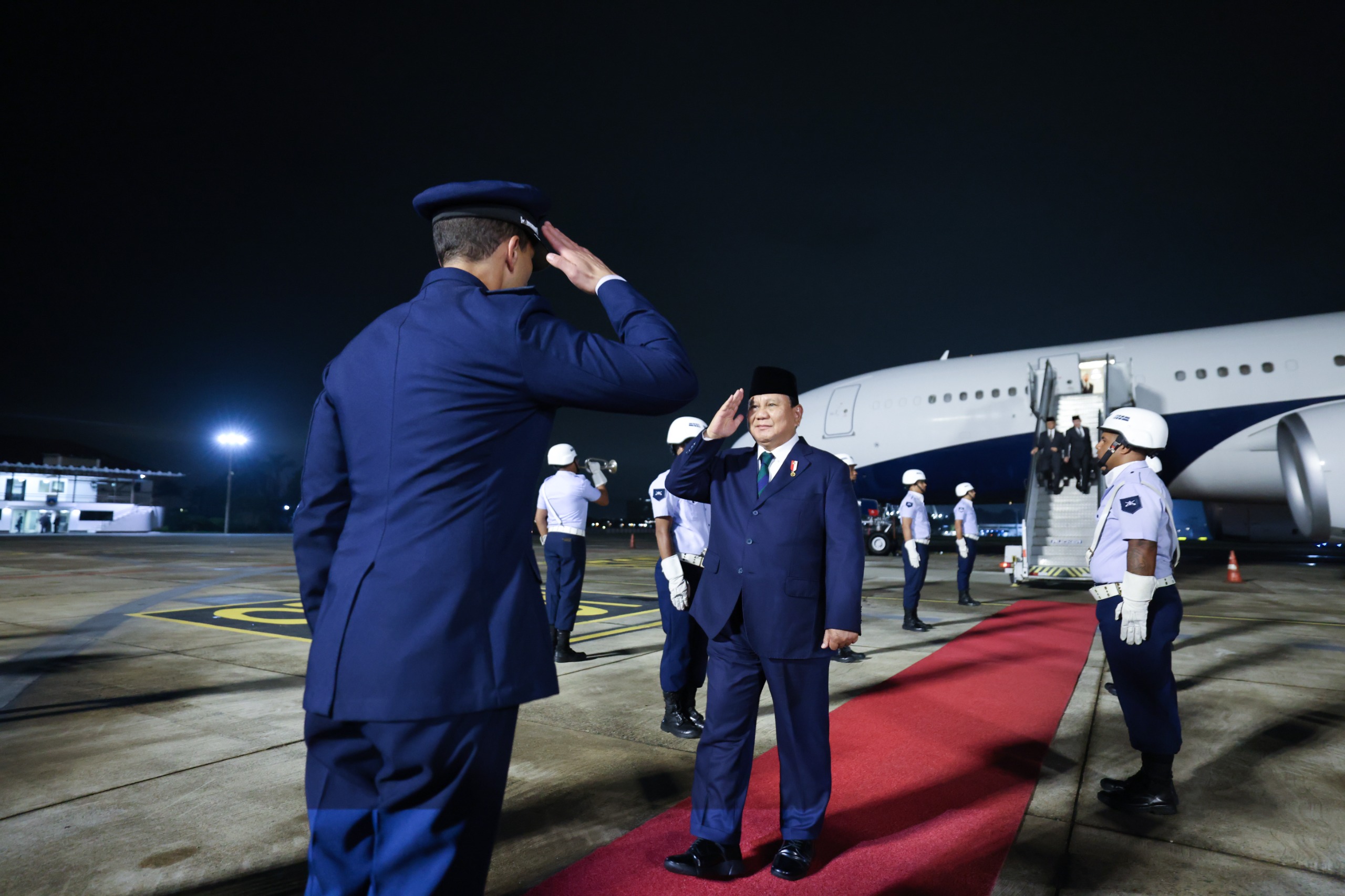 Usai dari Peru, Prabowo Sambangi Brasil untuk G20