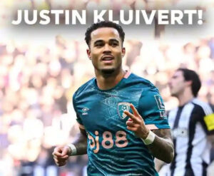Justin, Anak Patrick Kluivert Cetak Hat-trick, Bournemouth Bantai Newcastle 4-1