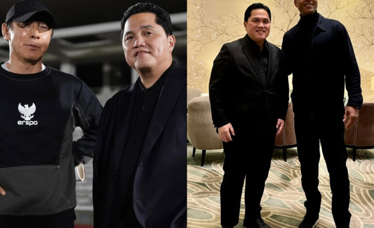 Erick Thohir: Terima Kasih STY, Selamat Datang Kluivert