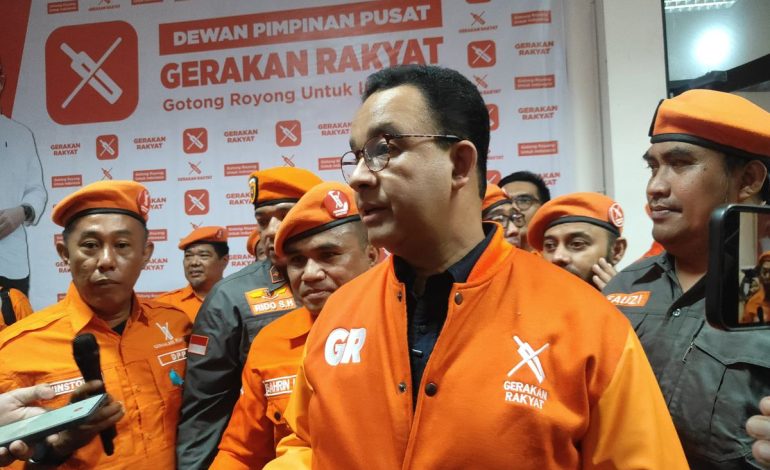 Anies Baswedan Hadir dalam Deklarasi Ormas Gerakan Rakyat