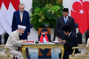 Prabowo dan Erdogan Komitmen Bangun Kembali Gaza