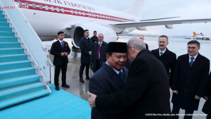 Tiba di Turkiye, Prabowo Langsung Disambut Erdogan