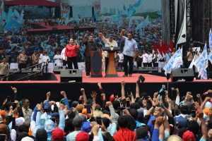 Di Hadapan Buruh, Prabowo Dukung RUU Perampasan Aset