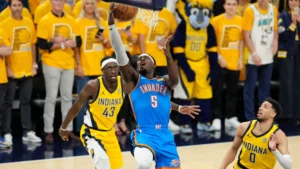Game 5 Menang, OKC Thunder Unggul 3-2 Atas Indiana Pacers