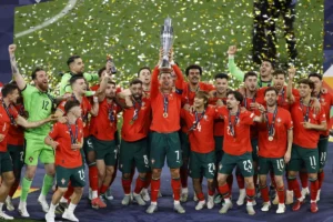 Portugal Juara Nations League, Ronaldo Menangis Haru