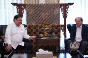 Menko Airlangga Bertemu Bos Temasek, Bahas Apa?
