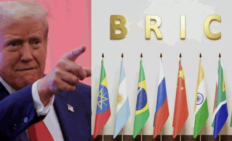 Trump Kenakan Bea Impor Tambahan 10% Pada Negara Anggota BRICS