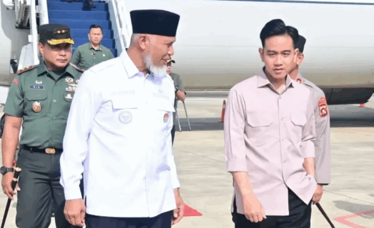 Gibran ke Sumatera Barat, Temui Anak-Anak Korban Perusakan Rumah Doa GKSI di Padang