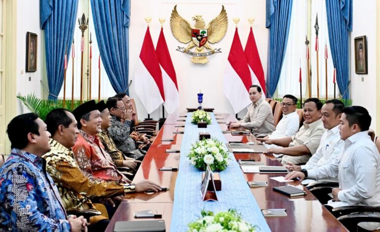 Prabowo Terima PKS di Istana, Bahas OKI Hingga Kemerdekaan Palestina