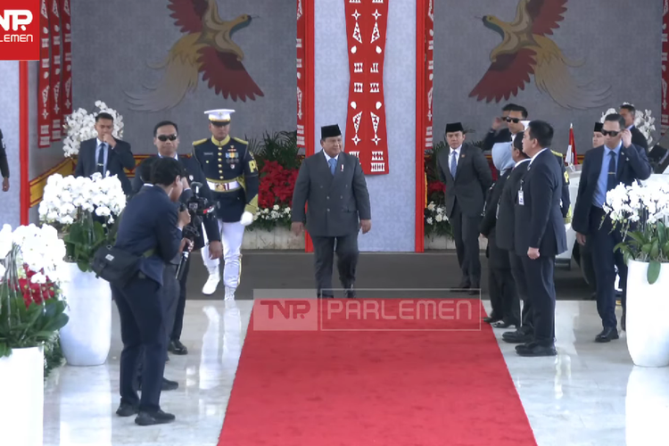 Presiden Prabowo Sampaikan Pidato Kenegaraan Perdana di Sidang Tahunan MPR RI