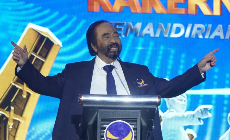 Rakernas I Nasdem Tegaskan Tolak Pemisahan Pemilu Nasional dan Pilkada