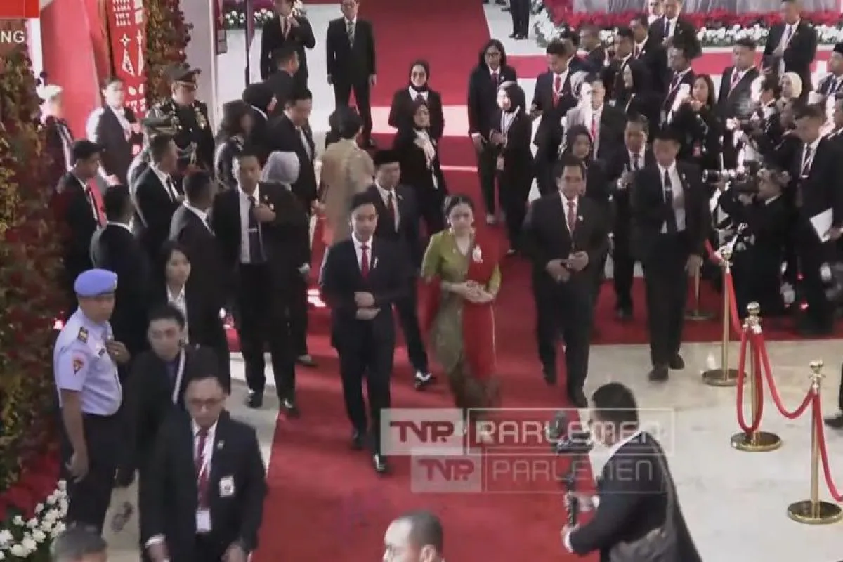 Puan Sambut Gibran di Sidang Tahunan MPR dan Sidang Bersama DPR-DPD 2025