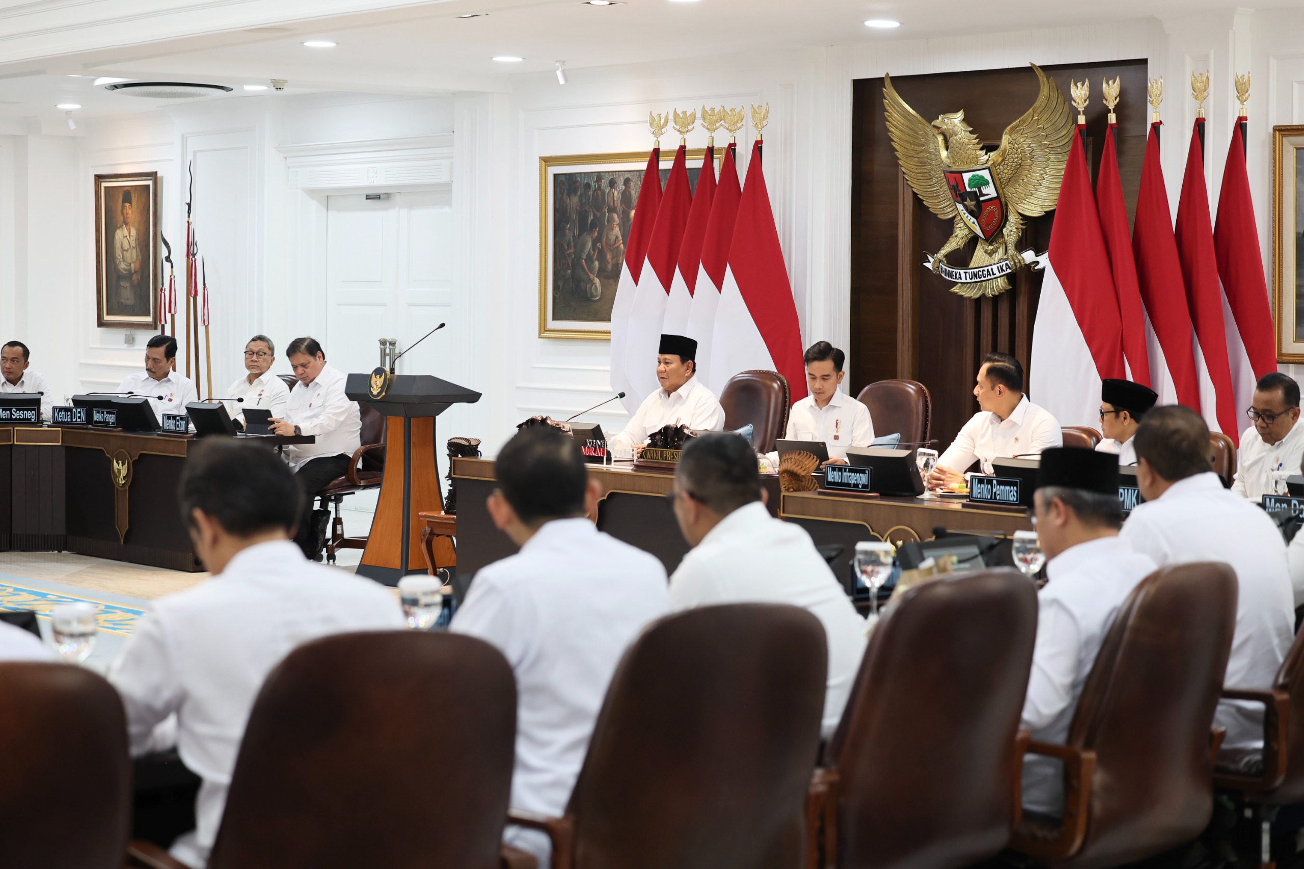Kala Menteri-menteri Prabowo Kompak Bantah Isu Reshuffle Kabinet…..