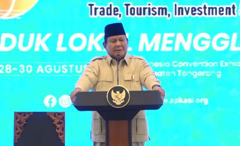 Prabowo soal OTT Noel Ebenezer: Dia Belum Kader Gerindra, Tapi Saya Agak Malu