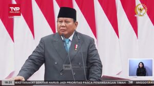 Prabowo Soroti Jasa Pendahulu dalam Sidang Tahunan MPR 2025