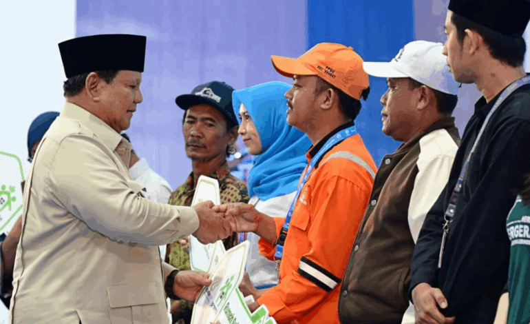 Prabowo Tegaskan Komitmen Bela Rakyat Kecil Lewat Program 26.000 Rumah Subsidi