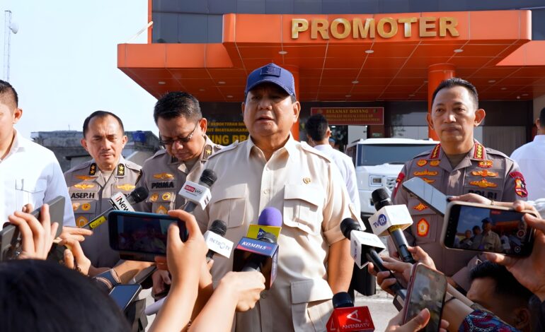 Prabowo: Saya Akan Hadapi Mafia-mafia Sekuat Apapun, Atas Nama Rakyat!