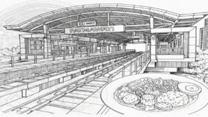 Kenyataan Hari Ini: Naik MRT Ujung ke Ujung dan Sepiring Lontong Sayur di Cilandak