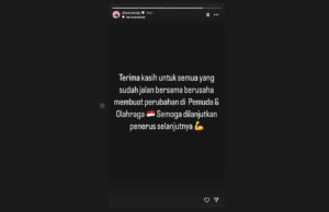 Kena Reshuffle, Dito Ariotedjo Pamit dari Menpora