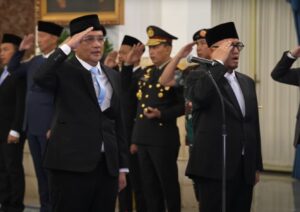 Prabowo Lantik Mochamad Irfan Yusuf-Dahnil Anzar sebagai Menteri-Wakil Menteri Haji dan Umrah
