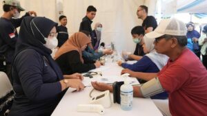 Warga Bogor Serbu Program Pelayanan Kesehatan Gratis di Bulan Bakti Karang Taruna ke-65