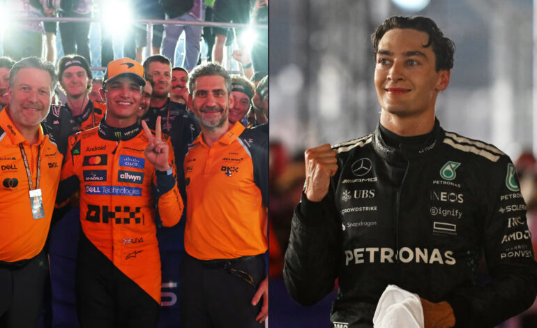F1 GP Singapura: Russell Raih Kemenangan, McLaren Sabet Gelar Konstruktor