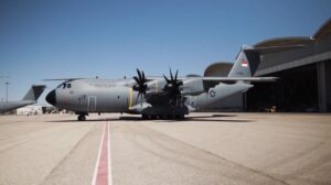 Pesawat Angkut Militer Airbus A400M Tiba di Indonesia