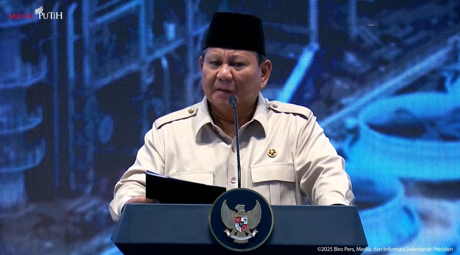 Resmikan PT Lotte Chemical, Prabowo Sebut Kagumi Park Chung Hee sebagai Teladan Pembangunan