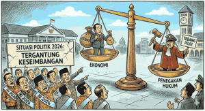 Situasi Politik 2026 Dinilai Bergantung Pada Kondisi Ekonomi dan Penegakan Hukum