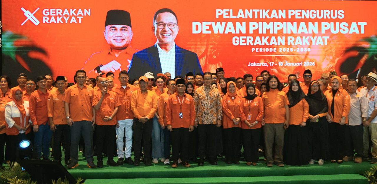 Ormas Gerakan Rakyat Resmi Deklarasi Jadi Partai Politik, Usung Anies di Pemilu 2029