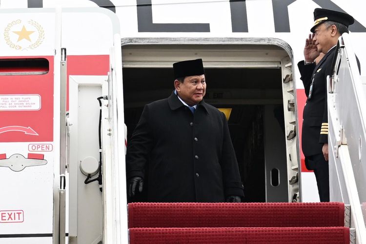 Prabowo Tiba di AS, Siap Bertemu Trump