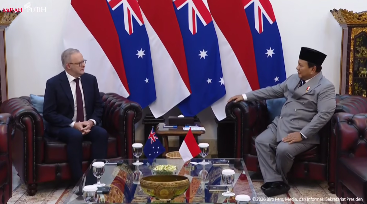 Prabowo dan PM Albanese Bahas Traktat Keamanan Bersama di Istana