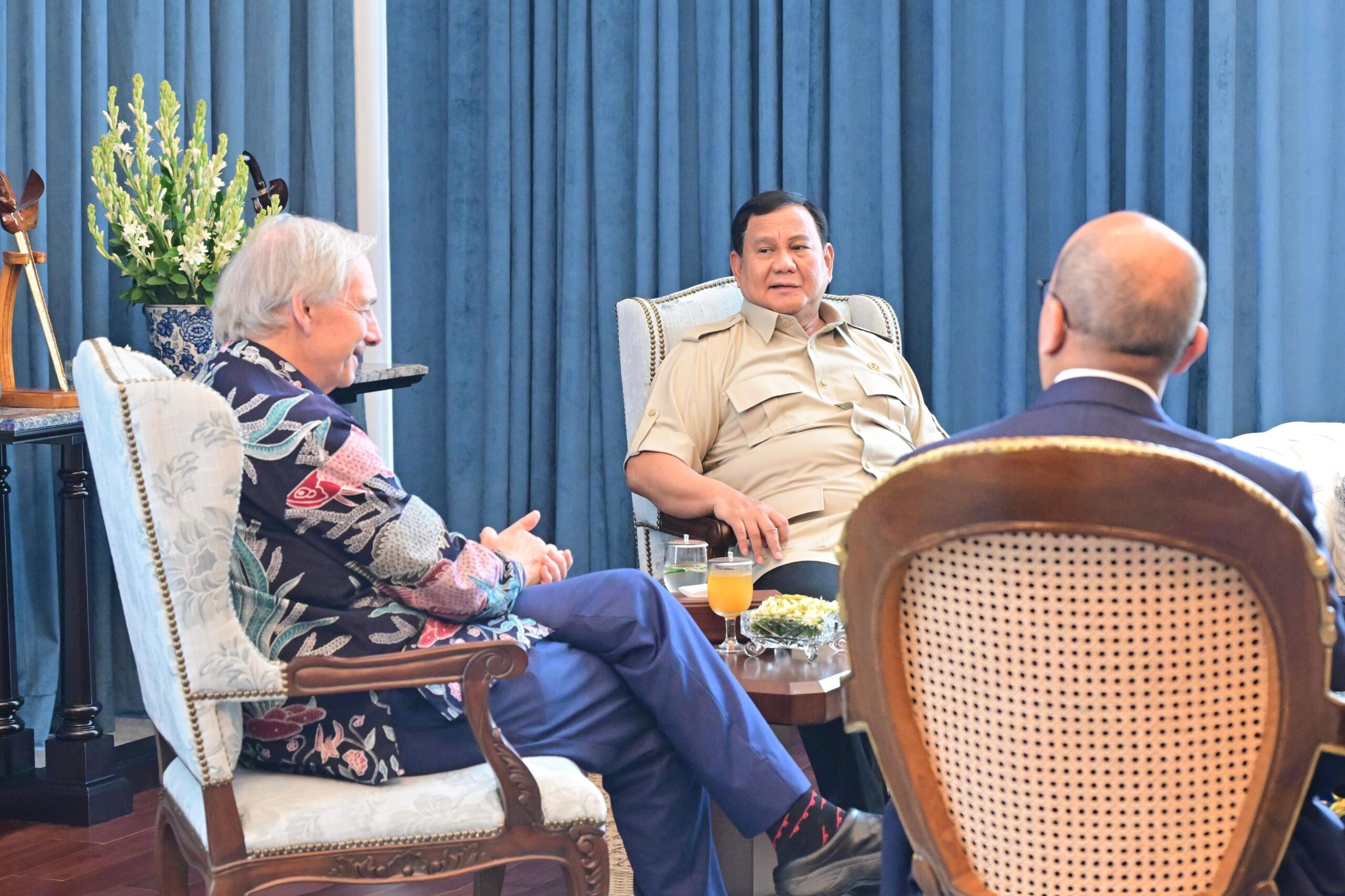 Presiden Prabowo dan Ray Dalio Bahas Proyek Strategis Kawasan Ekonomi