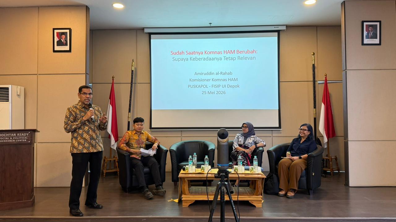 Komnas HAM Buka-bukaan soal Lemahnya Kelembagaan Pasca-28 Tahun Reformasi