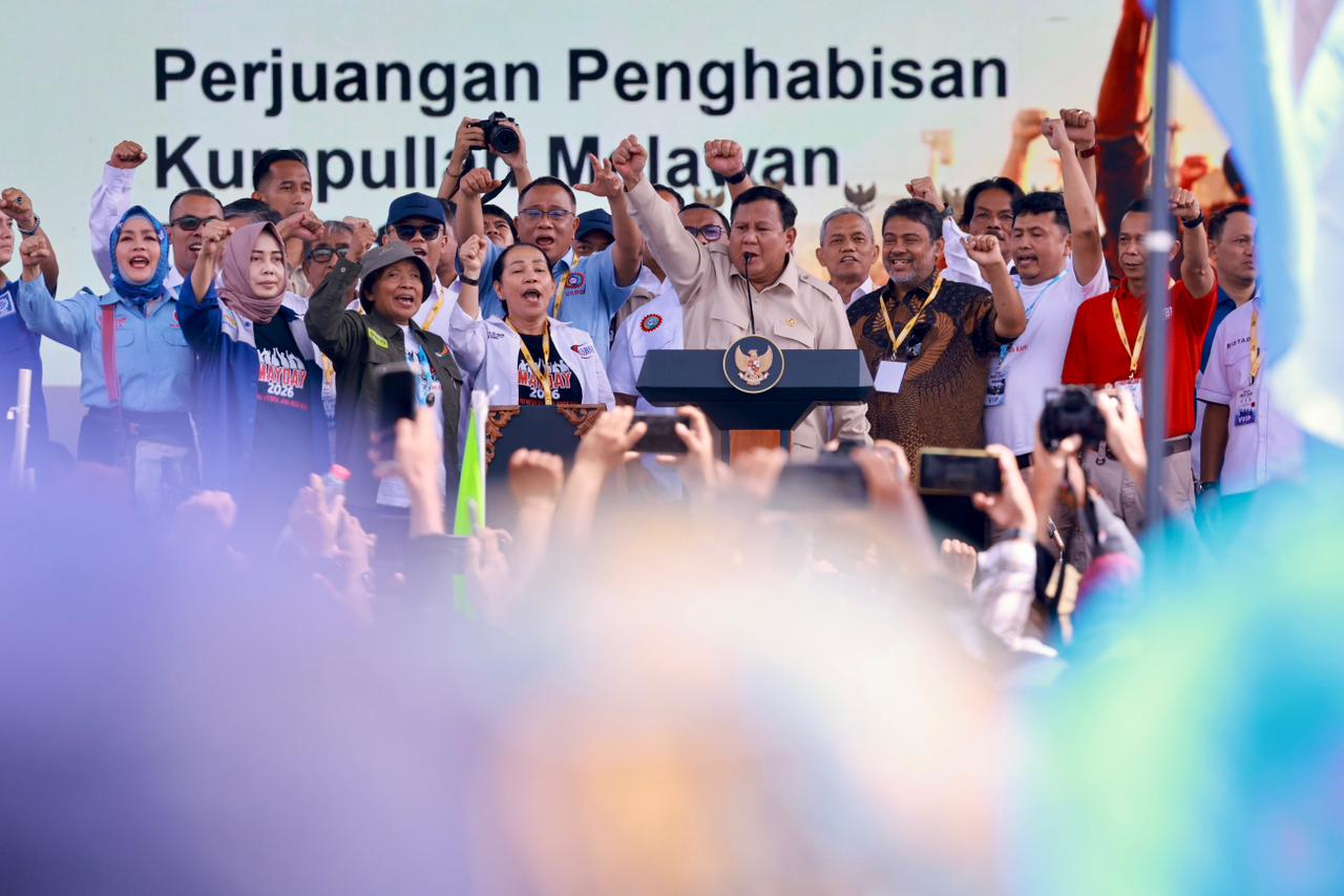 May Day, Prabowo Beri Banyak “Kado” untuk Pekerja
