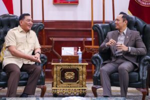 AHY dan Sjafrie Bertemu, Bahas Pengamanan Udara Bandara Baru