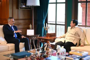 Kunjungi Prabowo di Bogor, Menlu Turkiye Perkuat Kemitraan Strategis