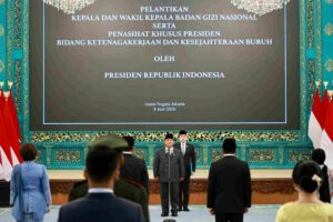 Prabowo Lantik Nanik S Deyang Jadi Kepala BGN dan Said Iqbal Sebagai Penasihat Khusus Presiden Bidang Ketenagakerjaan