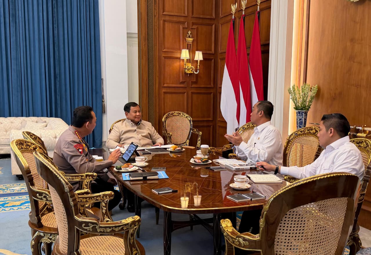 Presiden Prabowo Panggil Kapolri, Seskab Teddy: Laporan soal Kamtibmas