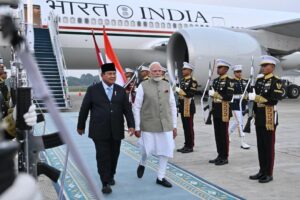 Prabowo dan Modi Perkuat Kerja Sama Strategis di Berbagai Bidang