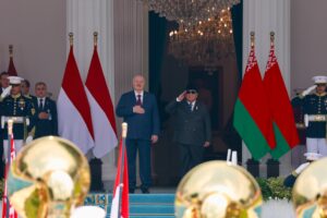 Prabowo Sambut Presiden Belarus Alexander Lukashenko di Istana Merdeka