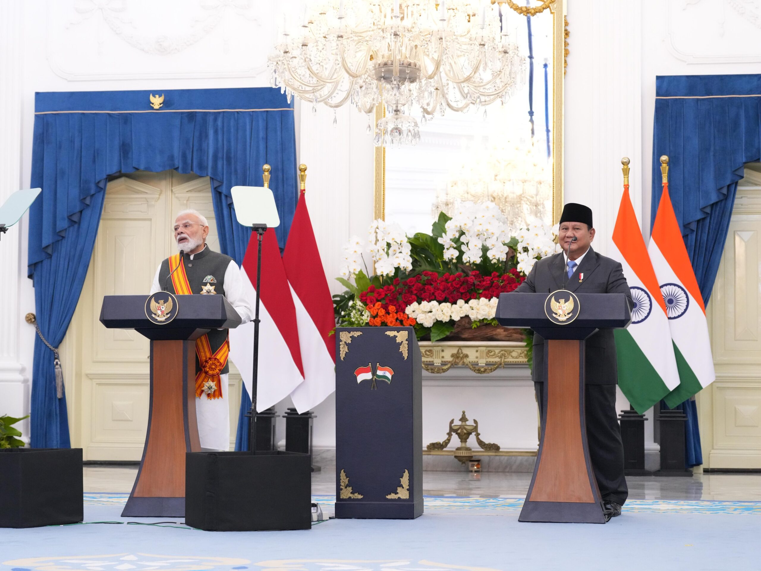 Prabowo dan PM Modi Dukung “Two-State Solution” untuk Palestina
