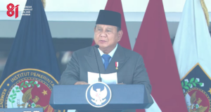 Lantik Pamong Praja Muda IPDN, Prabowo Ingatkan Birokrasi Jangan Berbelit