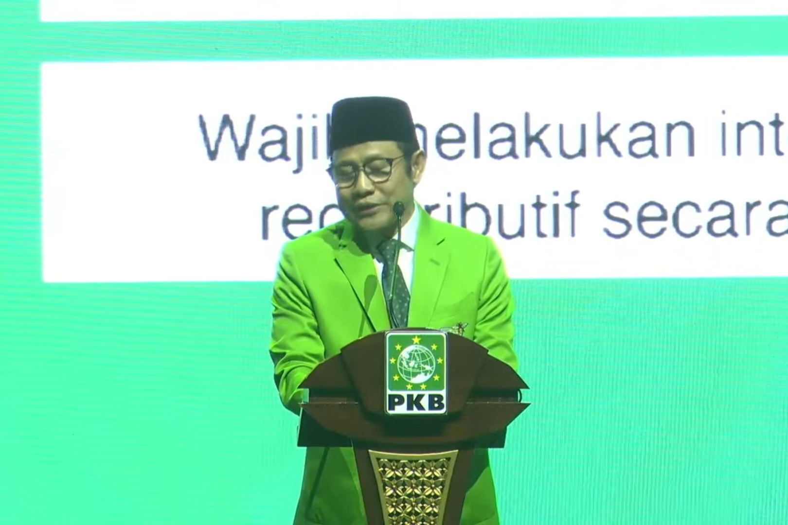 Cak Imin Guyon soal PKS dan Golkar di Harlah PKB: Jangan Kalahkan Jumlah Kursinya